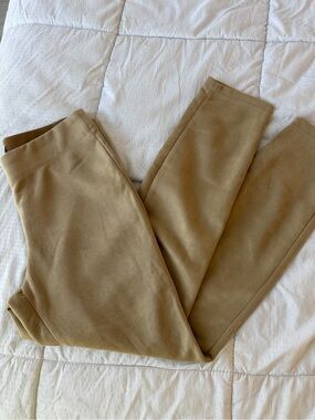 Max Studio Tan Chino Pants - Straight Fit